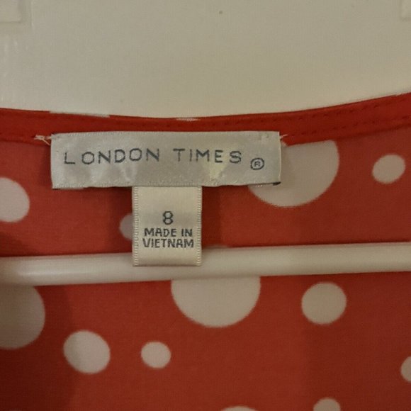 PACK OF 3 SUMMER DRESSES (LONDON TIMES , LONDON STYLE, PERCEPTIONS) SLEEVELESS - Picture 2 of 13